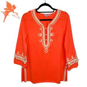 CALYPSO ST. BARTH Cashmere Vacation Tunic Sweater